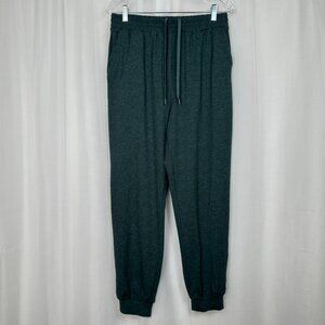 Quince Womens Joggers Size Medium Pull On Green Pockets Drawstring